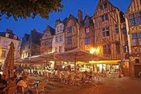 Appartamento Havre de paix avec extérieur au coeur du vieux Tours Esterno foto